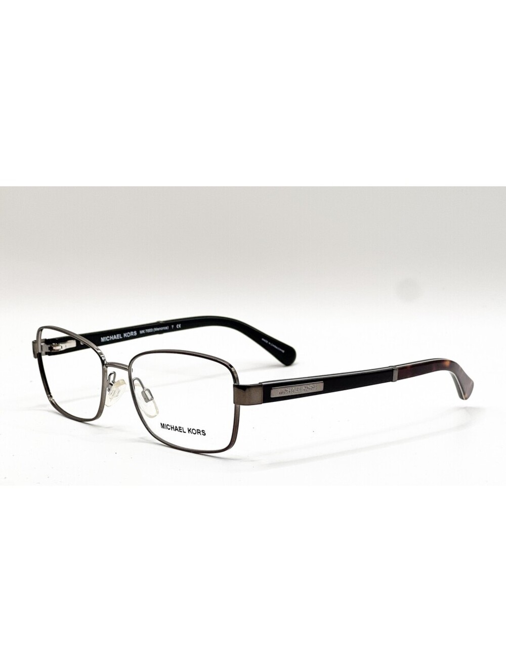 Michael Kors MK 7003 1009 Gunmetal Dark Tortoise Authentic Eyeglass Frames 54-17